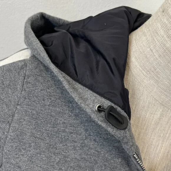 PRADA GRAY HOOD TRACK JACKET S - Picture 13 of 16